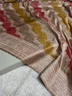 Rangkat Mashru Katan Silk Banarasi Saree