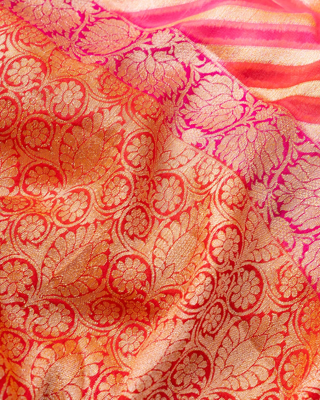 Rangkat Pure Chiffon Silk Banarasi Saree