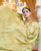 Rangkat Pure Chiffon Silk Banarasi Saree