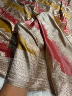 Rangkat Mashru Katan Silk Banarasi Saree