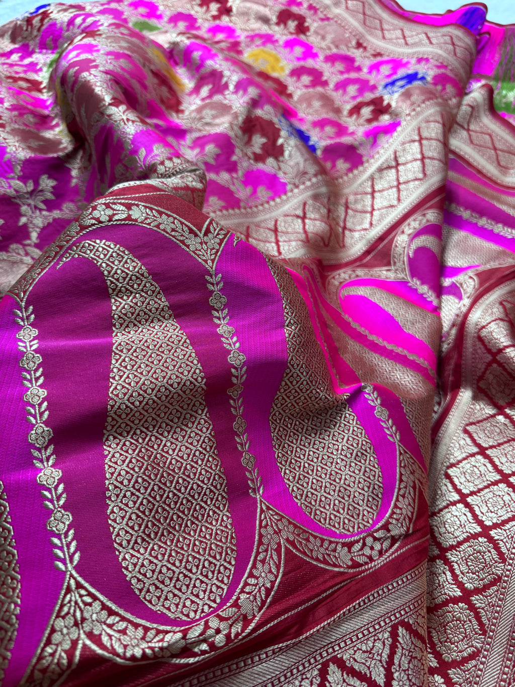 Rangkat Pure Katan Silk Banarasi Saree