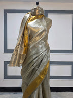 Pure Tissue Kanjivaram Silk Banarasi Saree