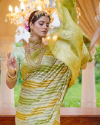 Rangkat Pure Chiffon Silk Banarasi Saree