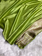 Rangkat Mashru Katan Silk Banarasi Saree