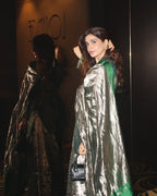 Green Pure Glass Tissue Silk Banarasi Saree