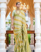 Rangkat Pure Chiffon Silk Banarasi Saree