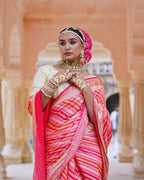Rangkat Pure Chiffon Silk Banarasi Saree