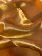Mustard Pure Tissue Silk Banarasi Saree