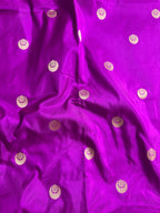 Lavender Chand Tara Pure Katan Silk Banarasi Saree