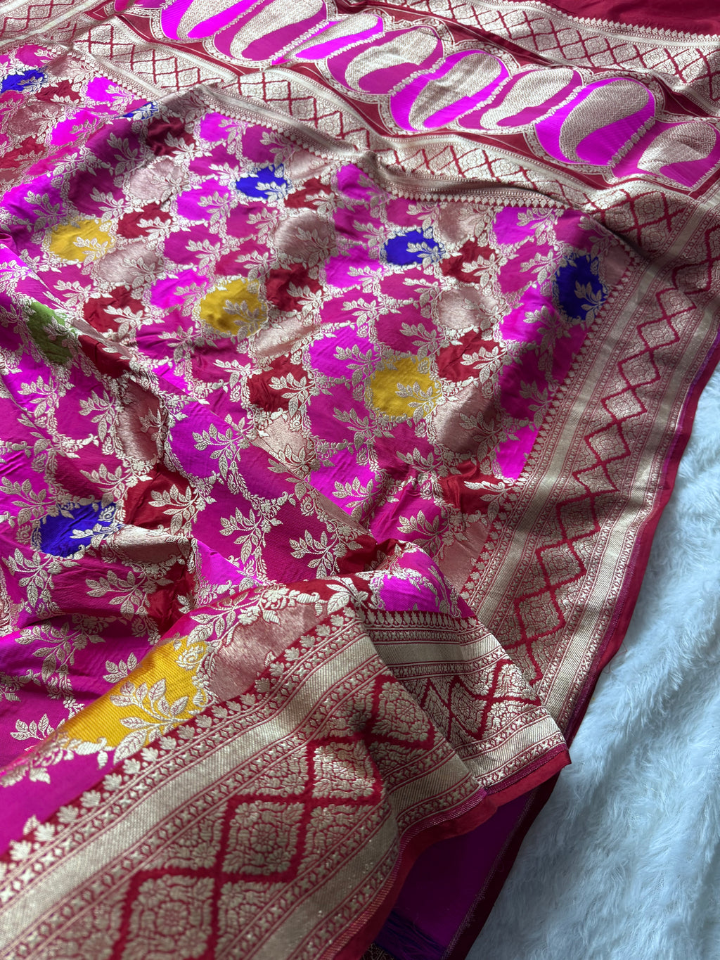 Rangkat Pure Katan Silk Banarasi Saree