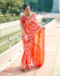 Rangkat Pure Chiffon Silk Banarasi Saree